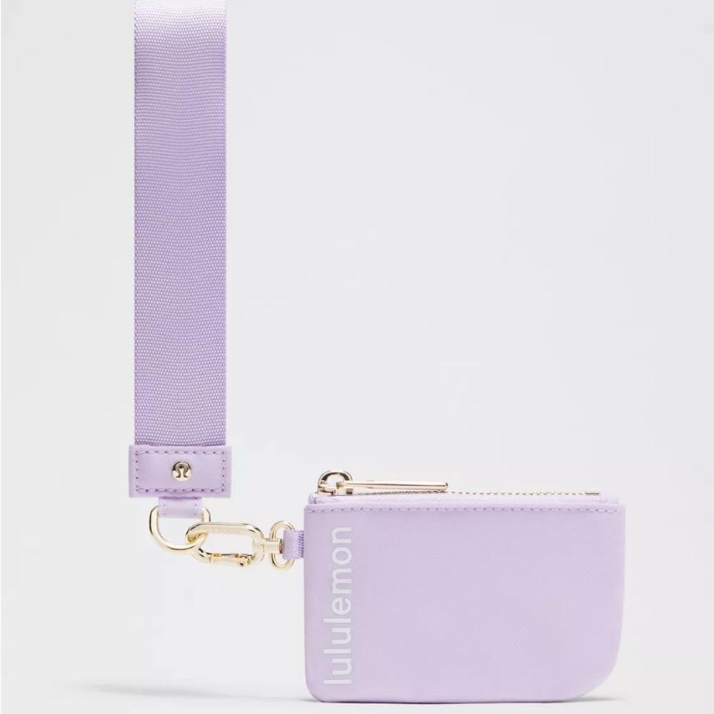 Lululemon Lavender Dual Pouch Wristlet - Picture 2 of 11
